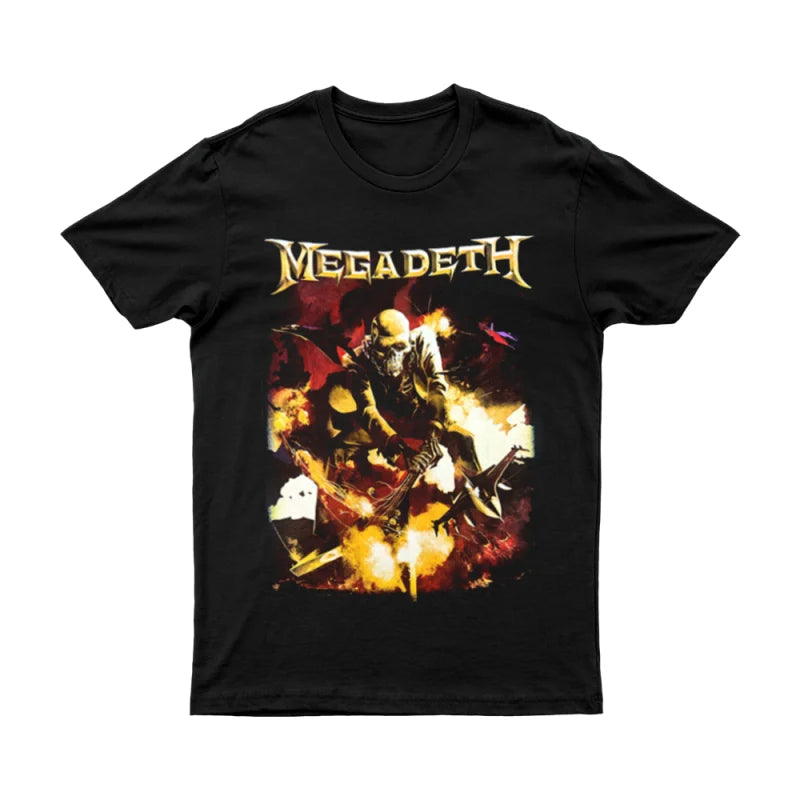 Megadeth Smash Guitar Black Tee