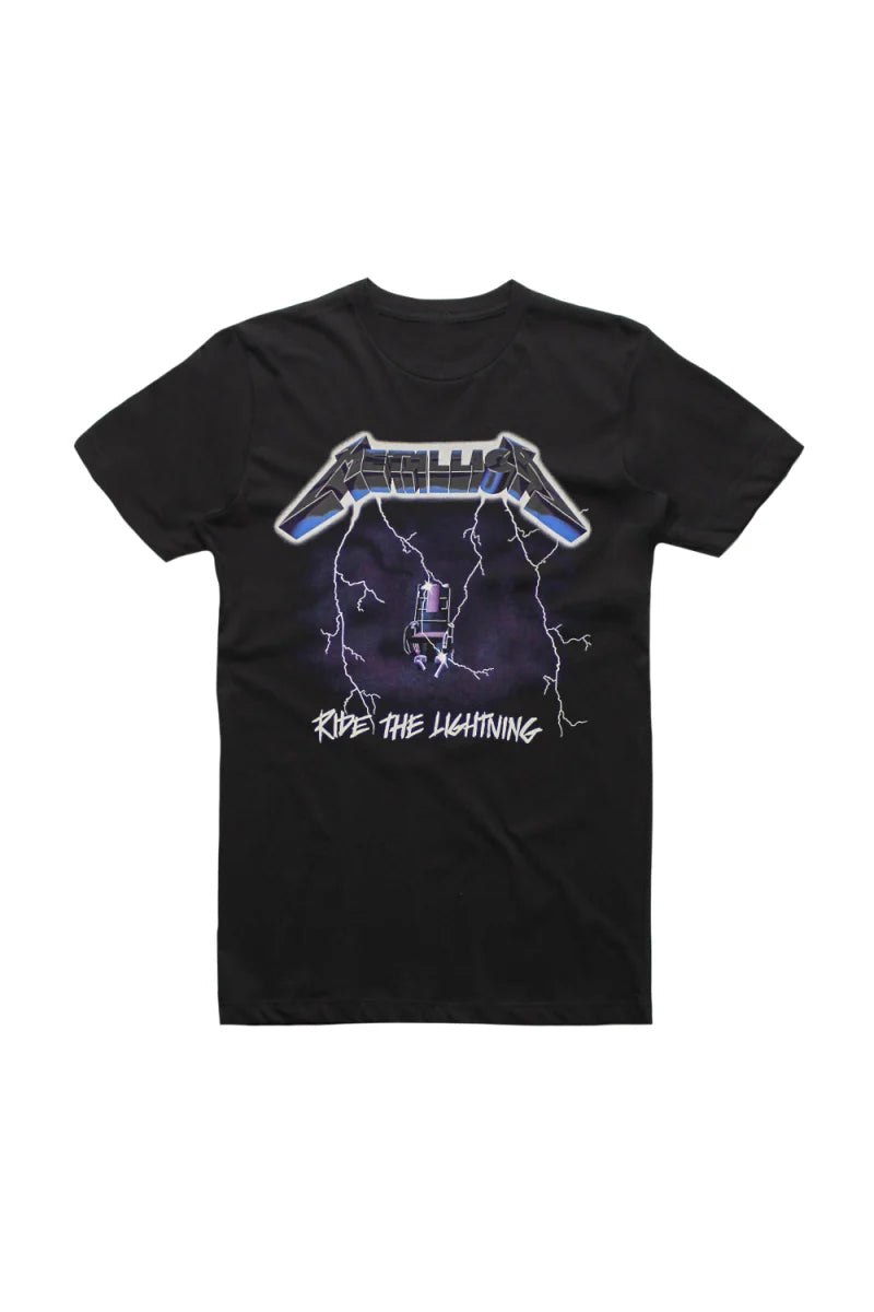 Metallica Ride The Lightning Black Tee