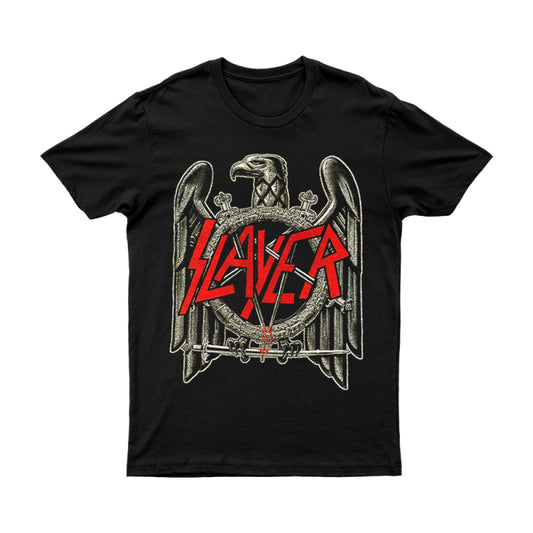 Slayer Eagle Black Tee